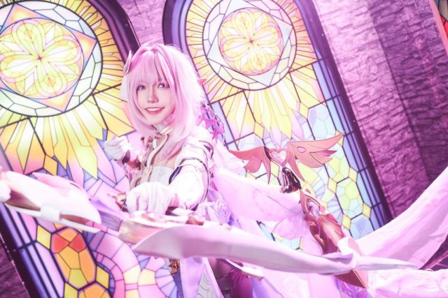 Manergy cos《崩坏3》的甜美天使爱莉希雅，Holy+Angel美轮美奂