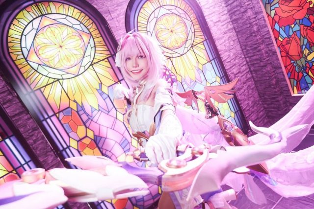 Manergy cos《崩坏3》的甜美天使爱莉希雅，Holy+Angel美轮美奂