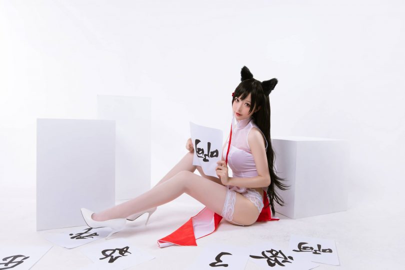 南宫cos爱宕 | 南宫_碧蓝航线·爱宕&高雄 旗袍cos作品 [25P-239MB](南宫颜值)插图
