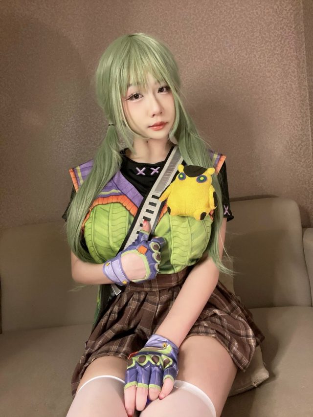 无畏契约COSPLAY:Charlotte化身性感的女版盖克,大放异彩 无畏契约COSPLAY:Charlotte化身性感的女版盖克,大放异彩