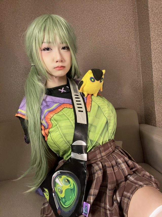 无畏契约COSPLAY:Charlotte化身性感的女版盖克,大放异彩 无畏契约COSPLAY:Charlotte化身性感的女版盖克,大放异彩