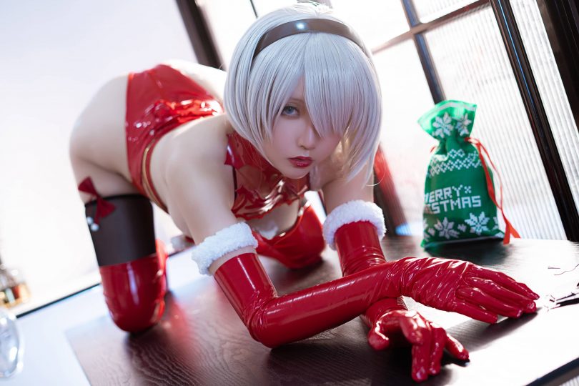 星之迟迟cos 2B | 星之迟迟_圣诞特辑·2B小姐姐cos作品 [110P1V-1.56GB](星之迟迟的视频)插图