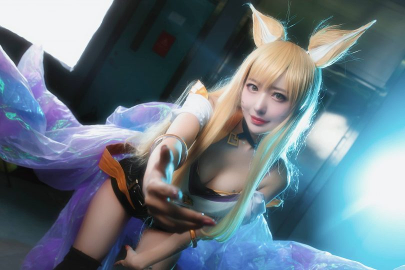 Shika小鹿鹿cos阿狸 | Shika小鹿鹿_九尾妖狐·阿狸cos作品 [30P-357MB]([shika小鹿鹿])插图