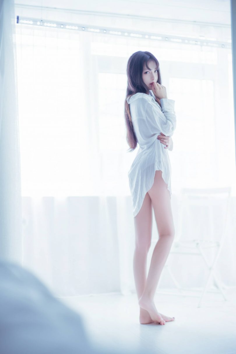 Shika小鹿鹿cos_少女系列 | Shika小鹿鹿_纯洁少女·白衬衣cos作品 [13P-94MB](shika小鹿鹿知乎)插图
