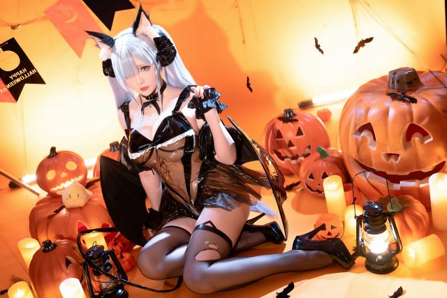 碧蓝航线·星之迟迟COS：小恶魔雅努斯的万圣节特别版(碧蓝航线星之歌)插图1