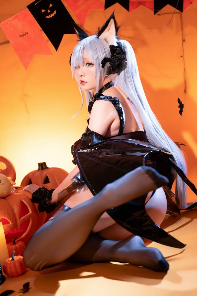 碧蓝航线·星之迟迟COS：小恶魔雅努斯的万圣节特别版(碧蓝航线星之歌)插图4