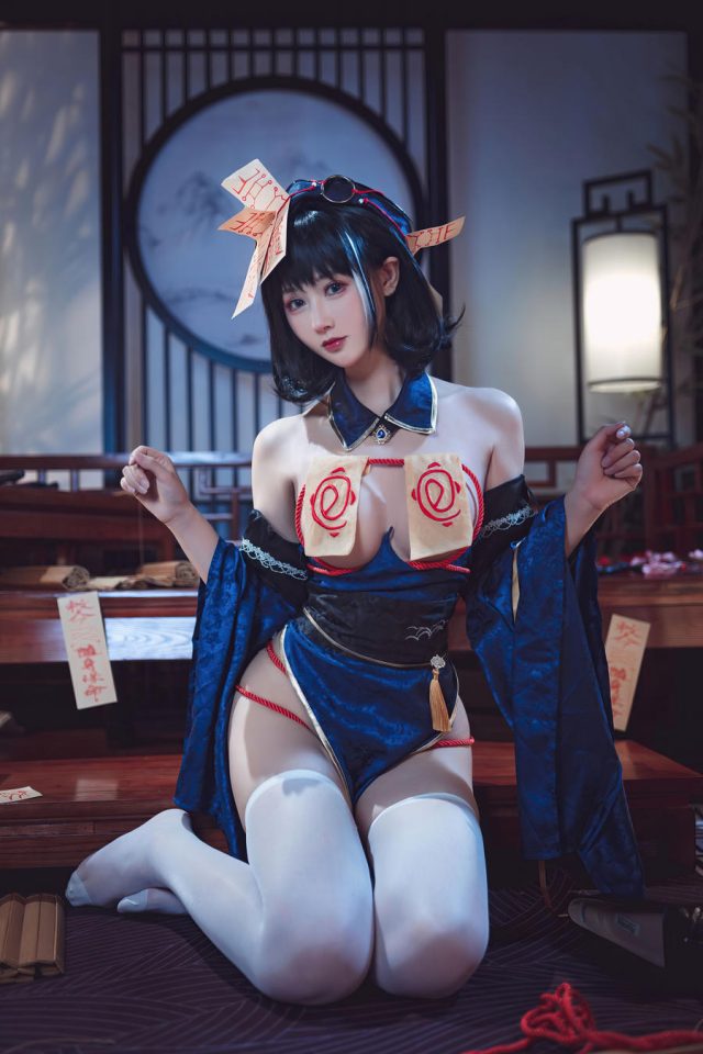 羽生三未COSPLAY：演绎文艺范与平凡之间的魅力(羽生三未 精灵花嫁)插图4