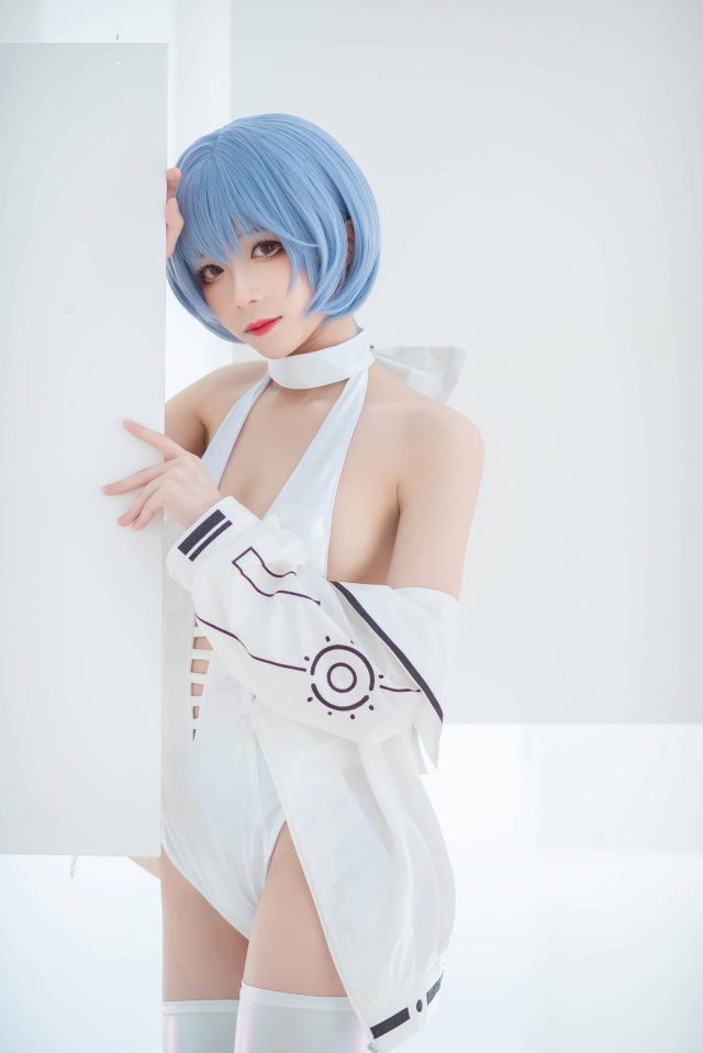 EVA cosplay：Tomoyo酱如何将绫波丽带入现实世界(eva制作cos道具)插图4