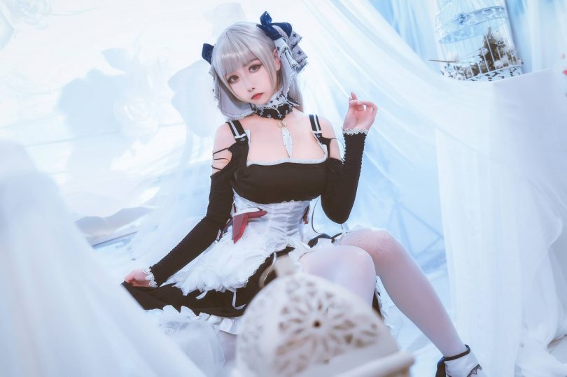 Momoko葵葵cos可畏 | momoko葵葵_碧蓝航线·可畏cos作品 [9P-122MB](葵葵女生头像)插图
