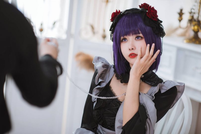 Momoko葵葵cos黑江雫 | momoko葵葵_喜多川海梦·黑江雫cos [45P-74MB]插图