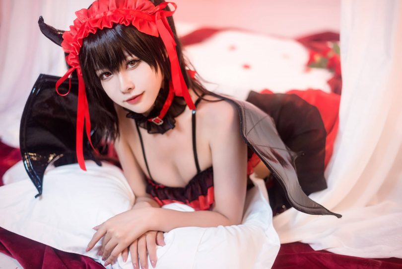 Momoko葵葵cos时崎狂三 | momoko葵葵_小恶魔·时崎狂三cos作品 [18P-52MB]插图