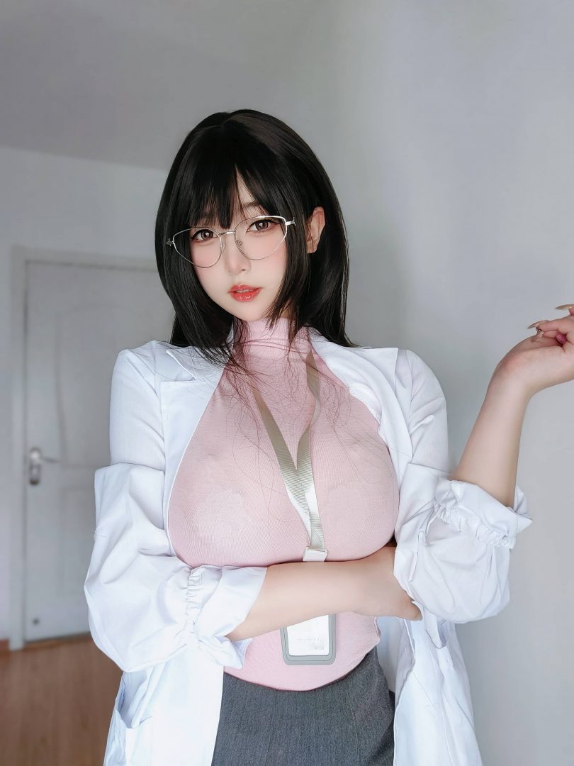 女主K cos保健医师 | 女主K_制服诱惑·保健医师cos作品 [100P-428MB]插图