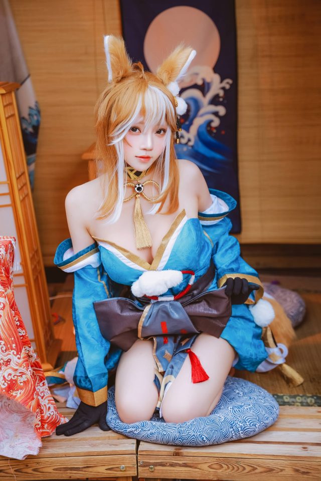 《原神》角色扮演指南：coser桜桃喵轻松变身为希娜小姐(《原神》角色扮演图片)插图2
