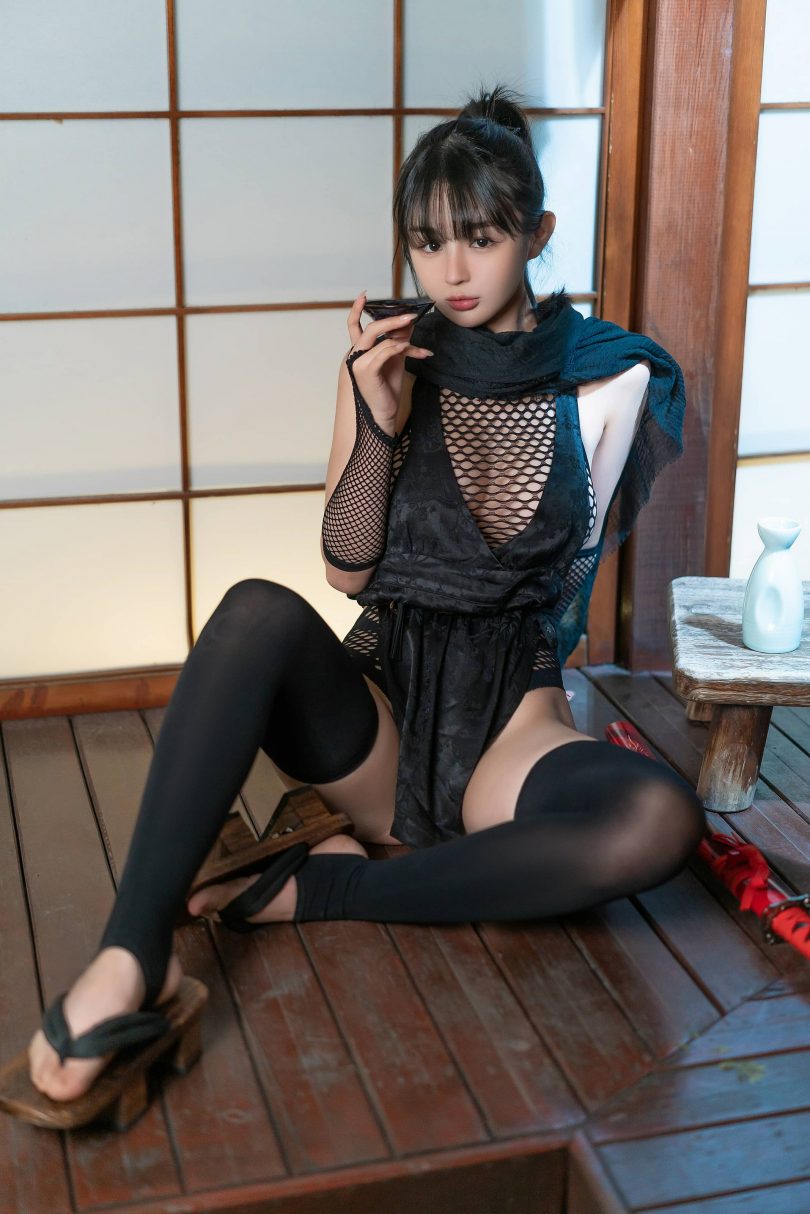 宁宁子同学cos忍者 | 桜井宁宁_日本武士·忍者cos作品 [74P-1.13GB]