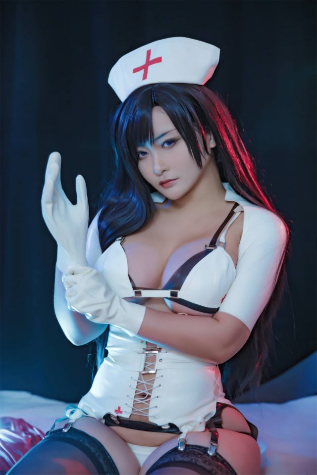 狐狸精VS知性美：洛璃LoLiSAMA与霜月shimo的COS(狐狸精气质)插图1