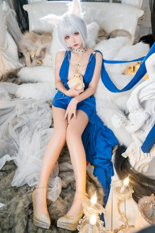 碧蓝航线COSPLAY：瓜希酱与Momoko葵葵化身最美舰娘(碧蓝航线cosplay光辉)插图2