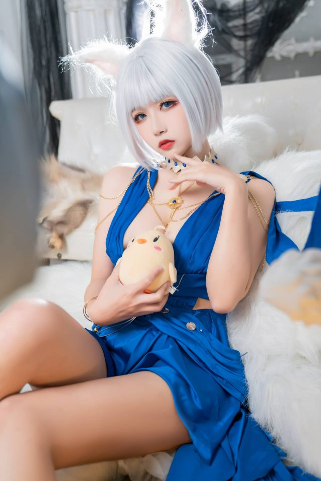 碧蓝航线COSPLAY：瓜希酱与Momoko葵葵化身最美舰娘(碧蓝航线cosplay光辉)插图3