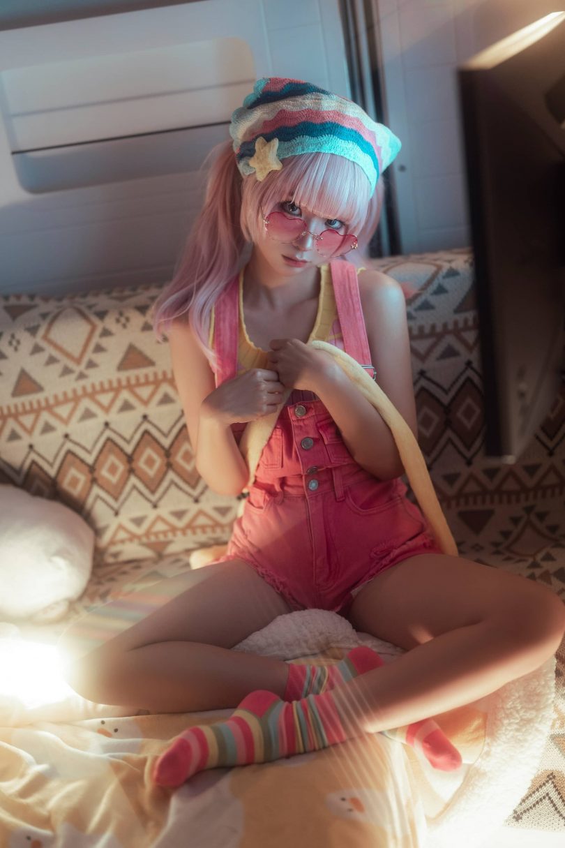 蠢沫沫cos_烟 | 蠢沫沫_烟·粉红色的回忆cos作品 [66P-692MB](蠢沫沫真名)插图