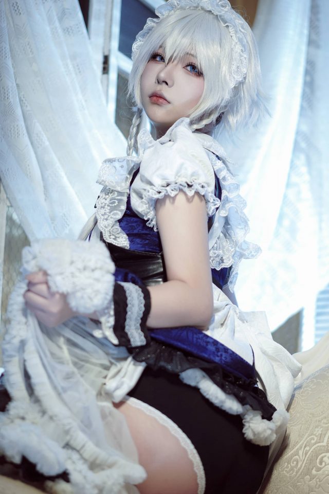 东方project唯美时刻:yuuhui玉汇的十六夜咲夜COSPLAY 东方project唯美时刻:yuuhui玉汇的十六夜咲夜COSPLAY