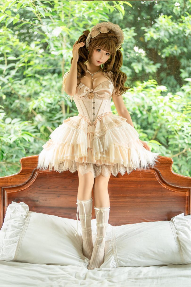 蠢沫沫cos居家少女 | 蠢沫沫_居家少女与布偶猫cos作品 [17P-149MB]