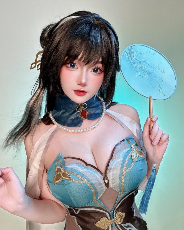 小鱼KIKO崩坏星穹铁道COS:诠释阮·梅性感与可爱的魔力 小鱼KIKO崩坏星穹铁道COS:诠释阮·梅性感与可爱的魔力