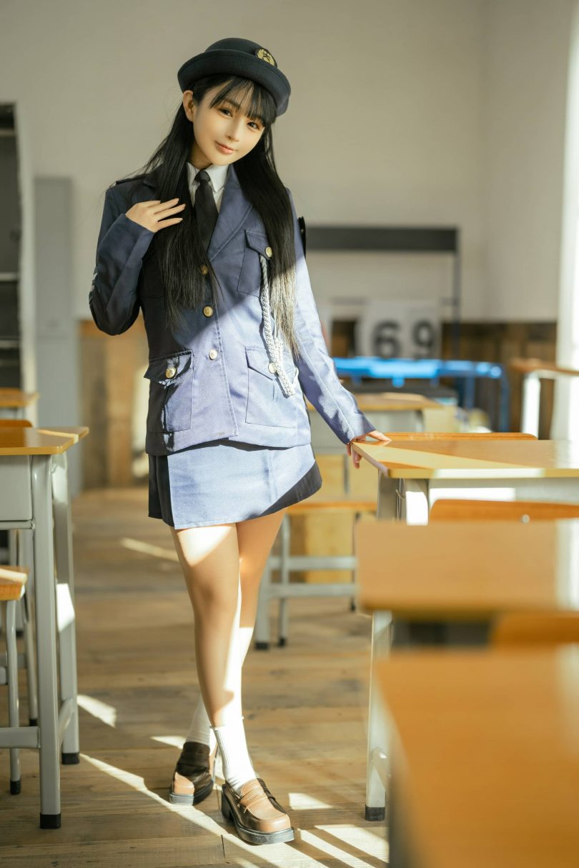 宁宁子同学cos花季女孩 | 桜井宁宁_Partme·毛衣+内衣cos [54P-208MB]