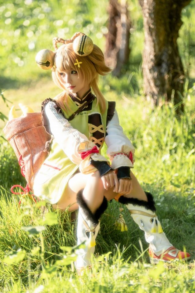 《原神》的秘境探寻COSPLAY:蠢沫沫化身漂亮可爱的瑶瑶 《原神》的秘境探寻COSPLAY:蠢沫沫化身漂亮可爱的瑶瑶