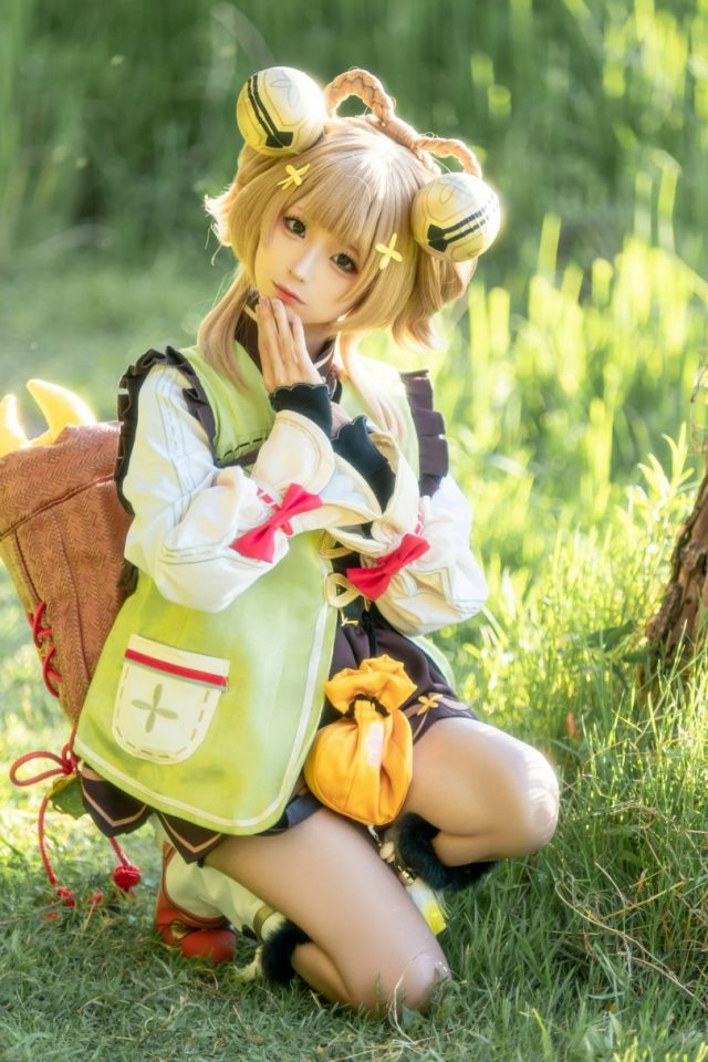 《原神》的秘境探寻COSPLAY:蠢沫沫化身漂亮可爱的瑶瑶 《原神》的秘境探寻COSPLAY:蠢沫沫化身漂亮可爱的瑶瑶