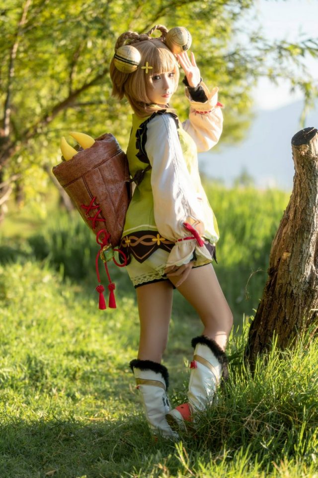 《原神》的秘境探寻COSPLAY:蠢沫沫化身漂亮可爱的瑶瑶 《原神》的秘境探寻COSPLAY:蠢沫沫化身漂亮可爱的瑶瑶
