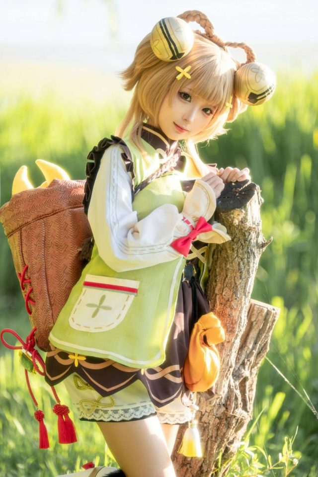 《原神》的秘境探寻COSPLAY:蠢沫沫化身漂亮可爱的瑶瑶 《原神》的秘境探寻COSPLAY:蠢沫沫化身漂亮可爱的瑶瑶