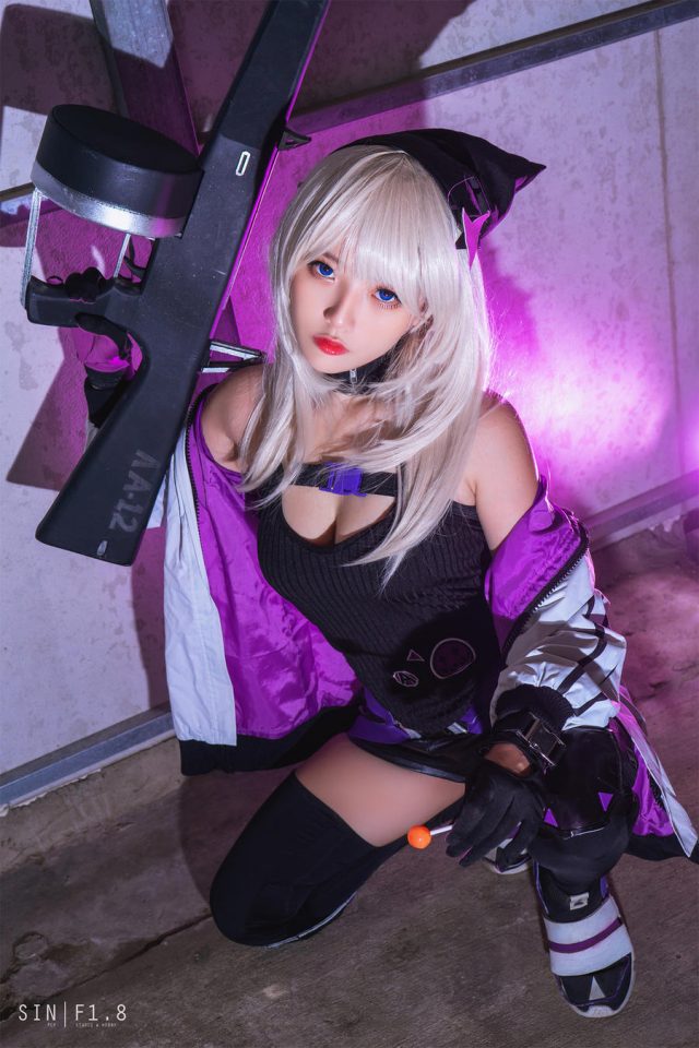 穿越未来时空:Messie Huang的婚纱版本尤尔哈2B COSPLAY 穿越未来时空:Messie Huang的婚纱版本尤尔哈2B COSPLAY