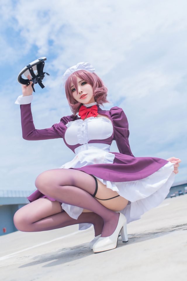 下平玲花COSPLAY：泰国正妹Plant_Lily化身杀戮都市的性感战士