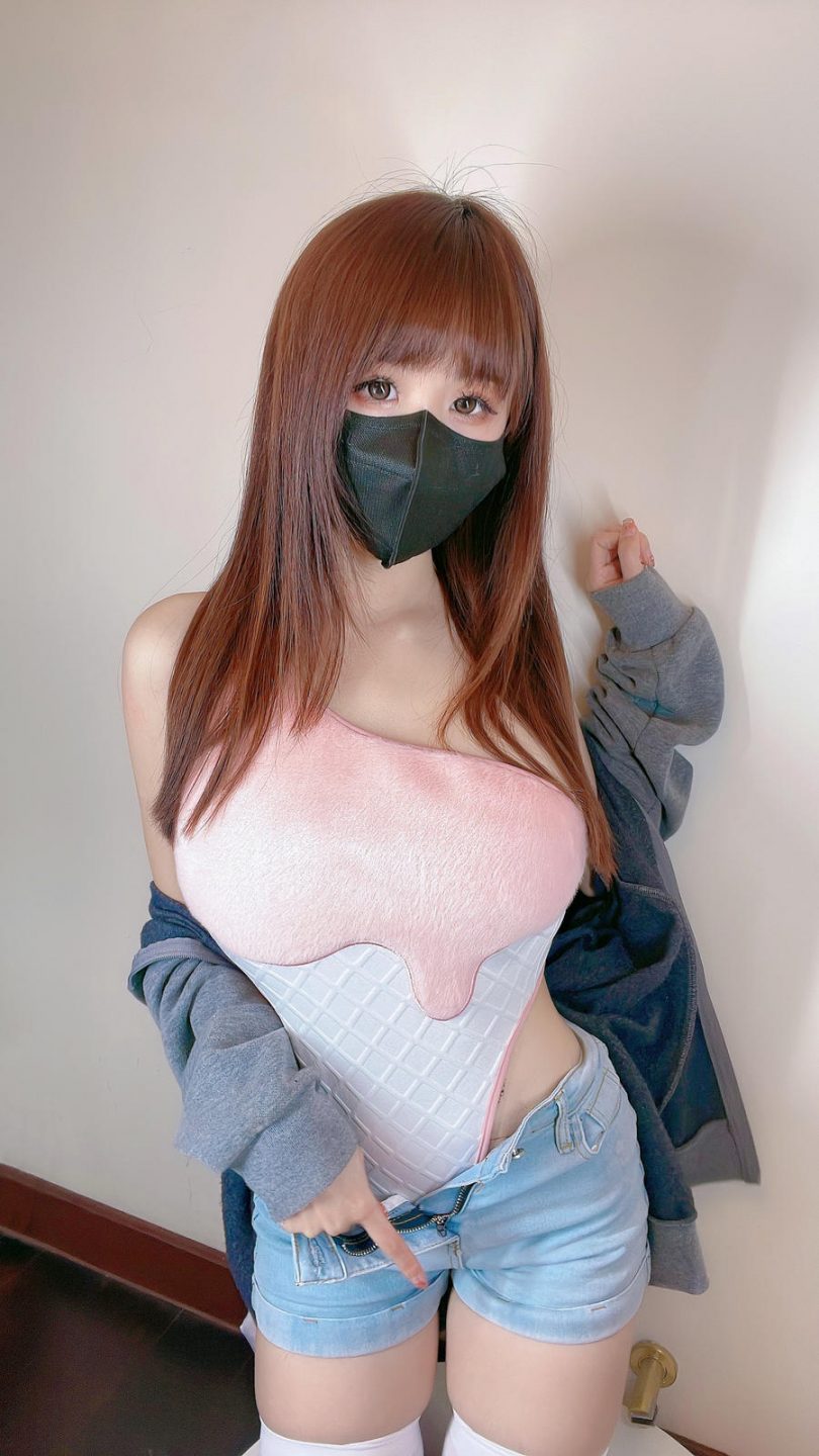 miko酱ww cos口罩少女 | miko酱ww_冰淇淋·口罩少女cos [201P-1.08GB]