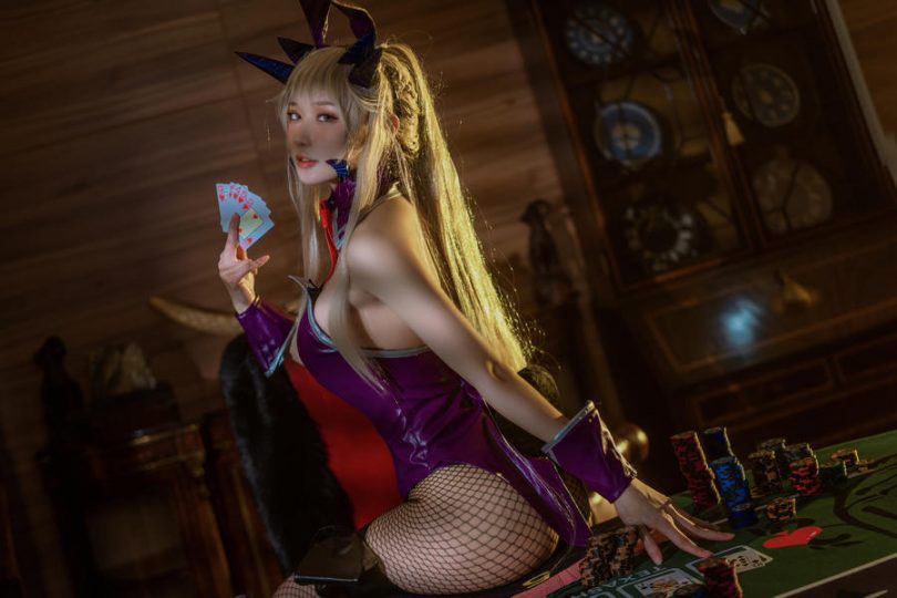 阿包也是兔娘cos黑枪呆 | 阿包也是兔娘_FGO黑枪呆·兔女郎cos [25P-651MB]