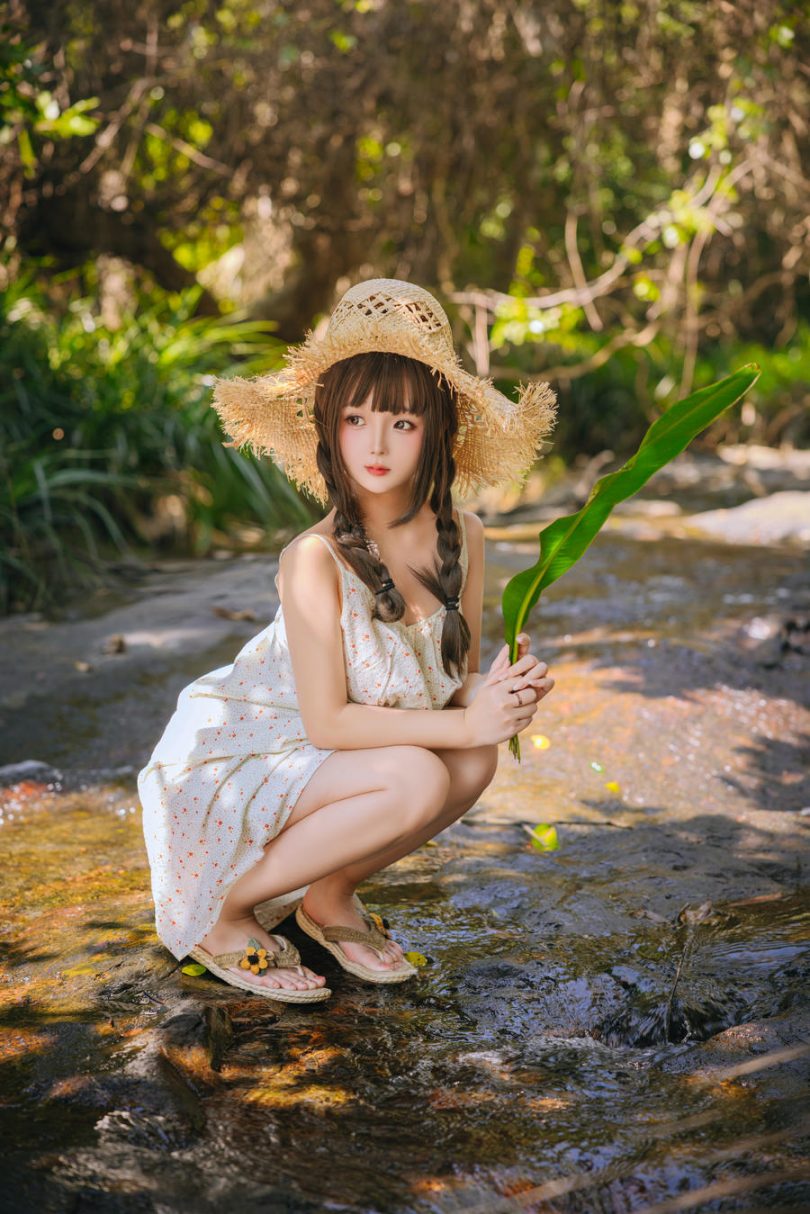 日奈娇cos花季少女 | 椎名莜(日奈娇)_山野间·花季少女cos [110P-2.44GB]