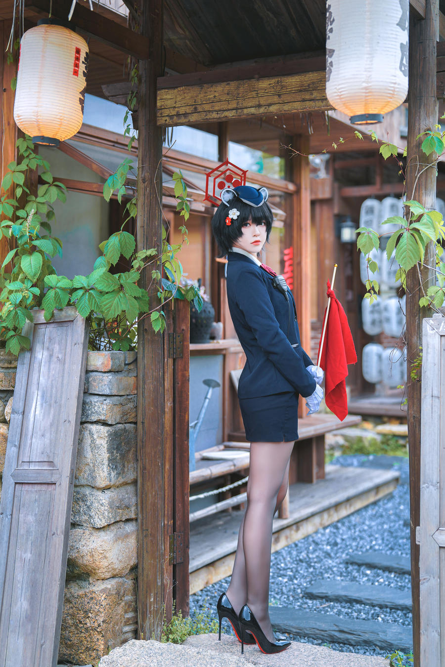 半半子cos椿|BANBANKO半半子_蔚蓝档案·导游椿cos [86P6V-605MB]