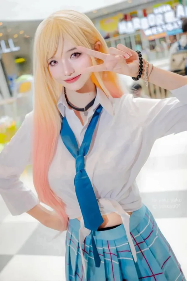 青春与性感的完美融合：泰国coser Yaku惊艳演绎喜多川海梦