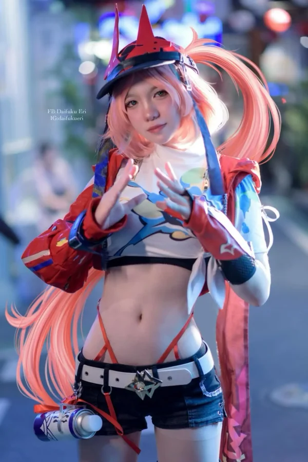 崩坏星穹铁道COS:Cherish再现乱破的酷炫与性感魅力