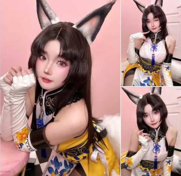 AnongNoon永劫无间COS:再现土御门胡桃的甜美与神秘魅力 AnongNoon永劫无间COS:再现土御门胡桃的甜美与神秘魅力