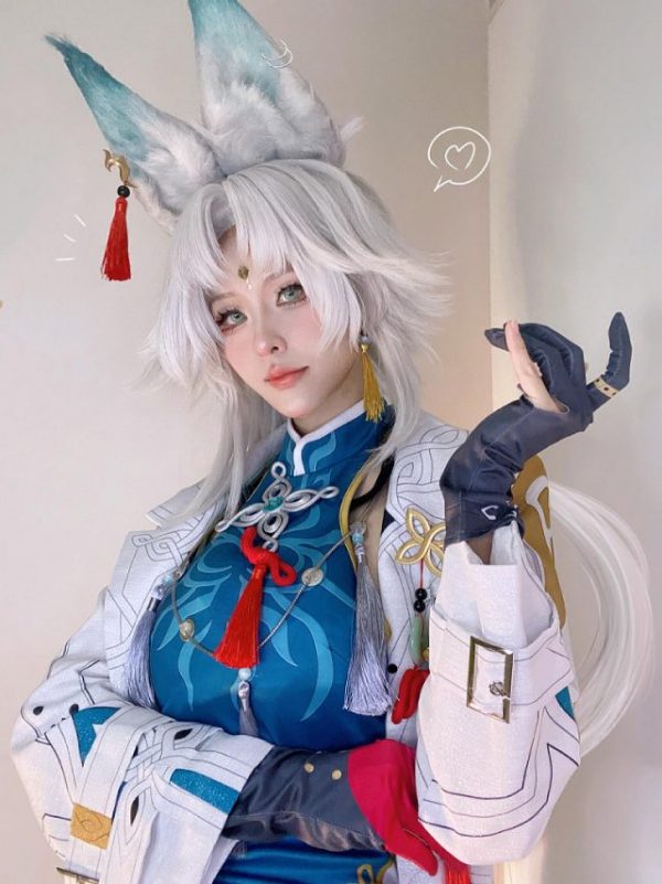 Coser NeSan化身星穹铁道飞霄，演绎天击将军的酷帅与性感
