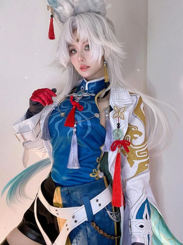 Coser NeSan化身星穹铁道飞霄，演绎天击将军的酷帅与性感
