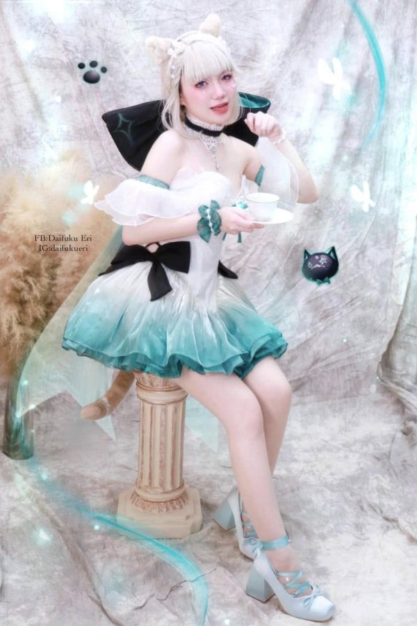 原神COSPLAY：泰国Daifuku_Eri完美呈现琳妮特的神秘与优雅