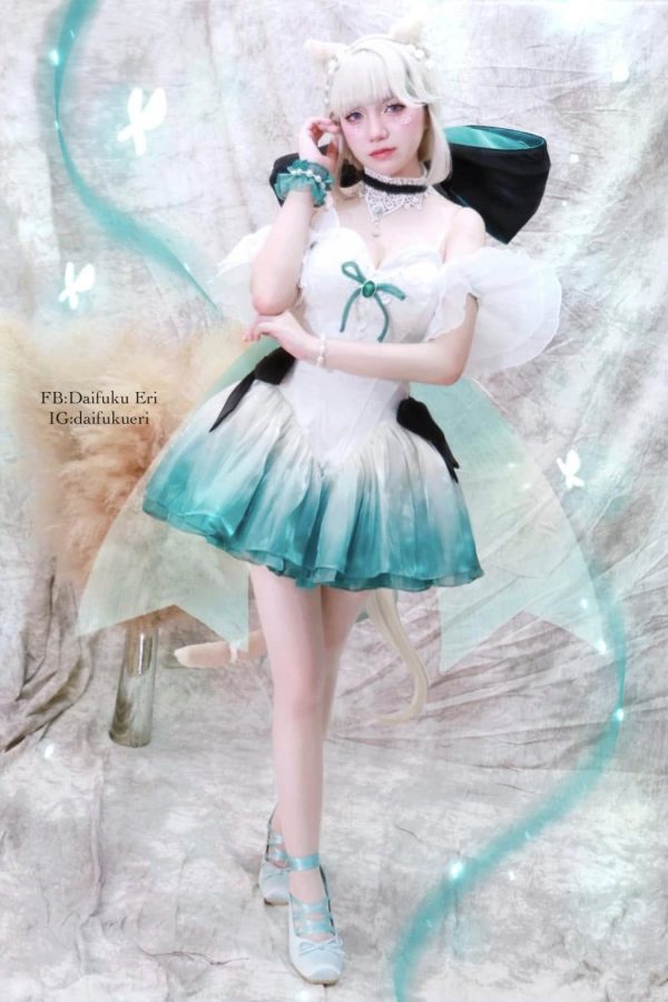 原神COSPLAY：泰国Daifuku_Eri完美呈现琳妮特的神秘与优雅