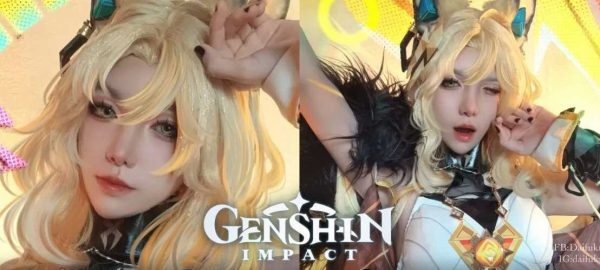 岩元素与甜美魅力的碰撞:Coser Daifuku Eri完美还原希诺宁 岩元素与甜美魅力的碰撞:Coser Daifuku Eri完美还原希诺宁