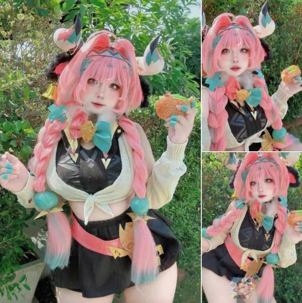 软萌与战力并存的魅力：泰国Coser Venus完美演绎原神瓦雷莎