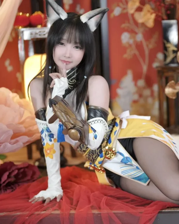 永劫无间胡桃COS：泰国Coser Minton性感演绎甜到你心坎里