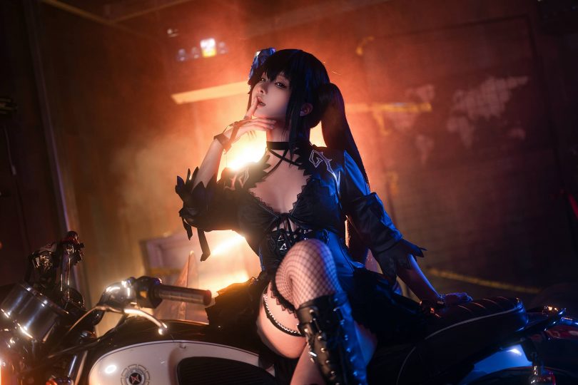 蠢沫沫cos黑岩射手|蠢沫沫_虚拟角色·黑岩射手cos[36P-812MB]