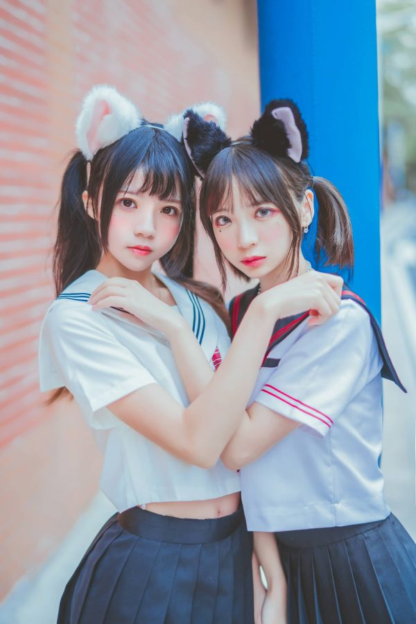 嗑疯了!桜桃喵 × 疯猫 ss 猫耳 JK 制服 COS,萌化你的少女心 4 嗑疯了!桜桃喵 × 疯猫 ss 猫耳 JK 制服 COS,萌化你的少女心