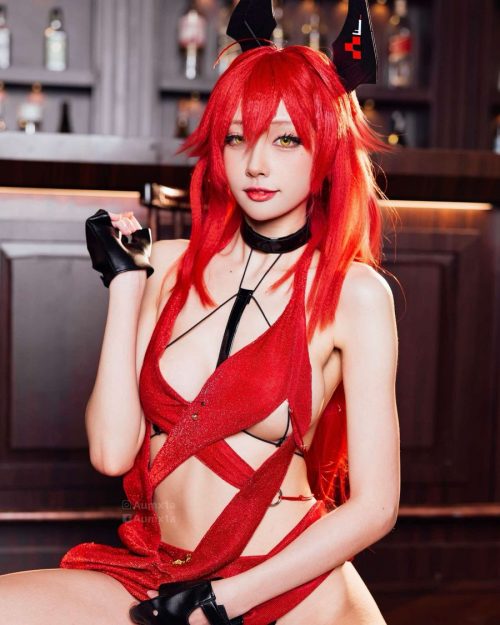 泰辣小红帽COS:Aumx1a演绎性感与个性完美结合的妮姬 泰辣小红帽COS:Aumx1a演绎性感与个性完美结合的妮姬