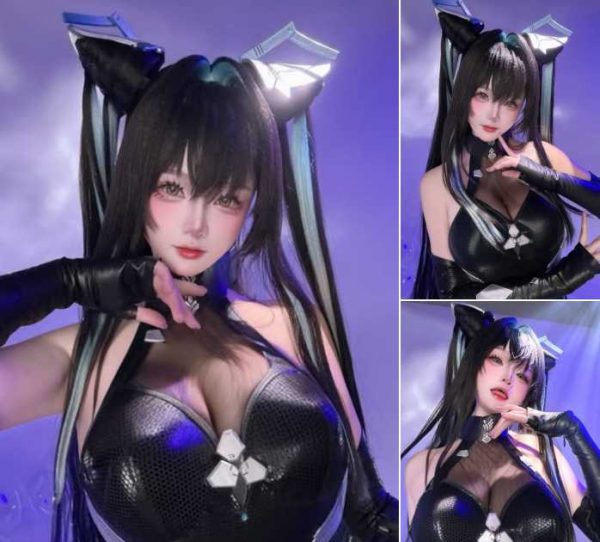 小鱼KIKO胜利女神COS：演绎妮姬小美人鱼的性感与神秘